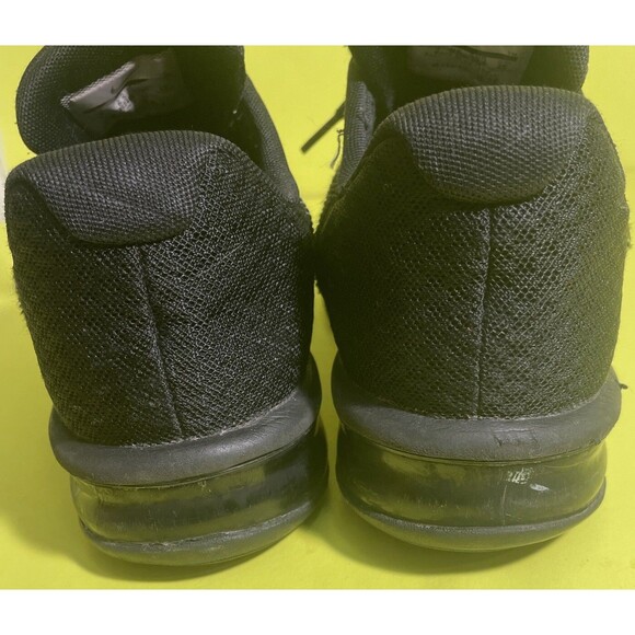 Size 8 - Nike Air Max Sequent 2 Metallic Hematite Woman Clean Black Silver - Picture 3 of 7